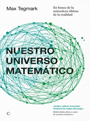 cover image of Nuestro universo matemático